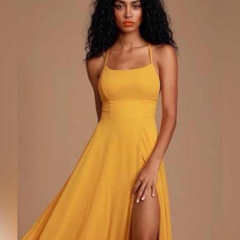 Spaghetti Strap maxi Dress